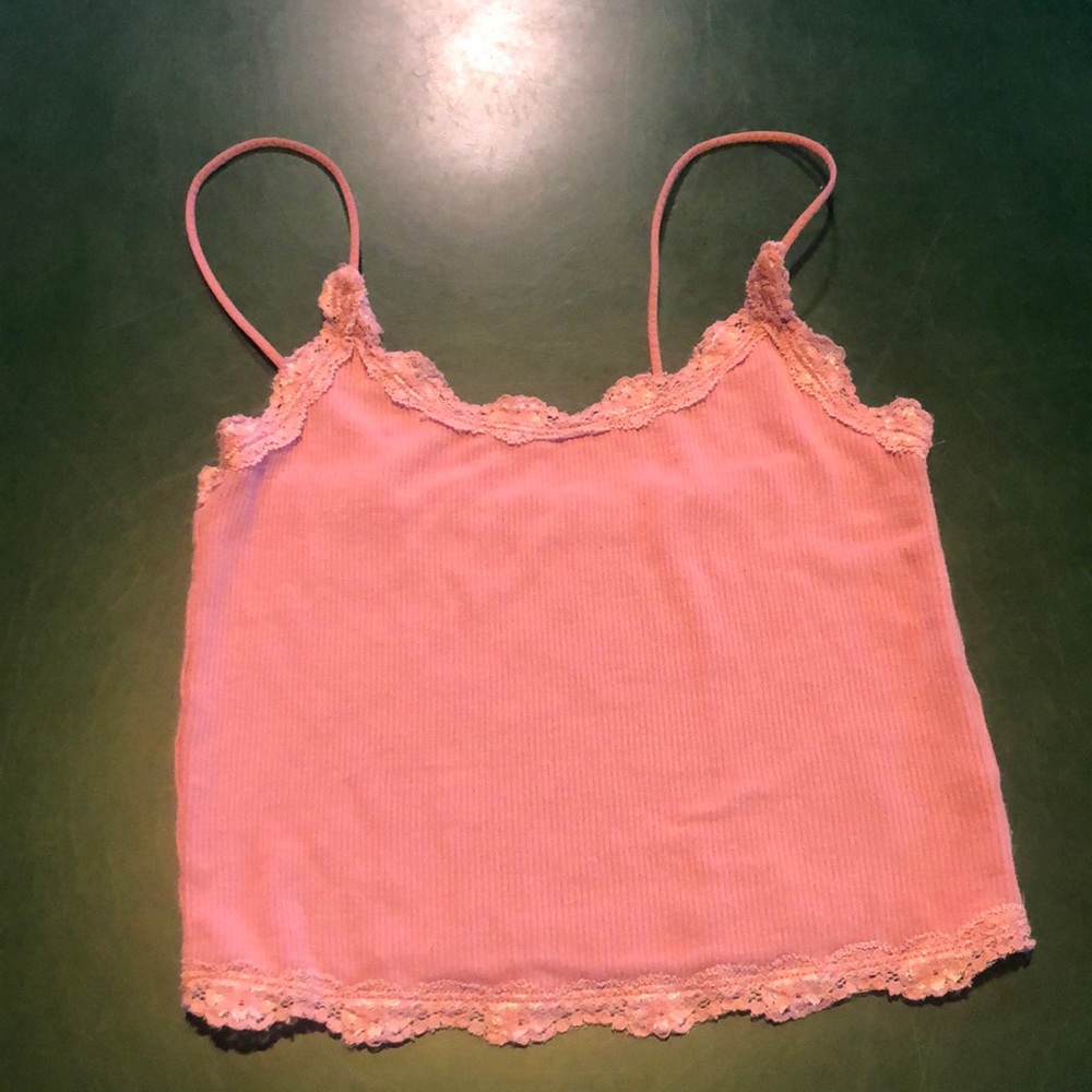 American Eagle, size XS, ribbed crop tank top